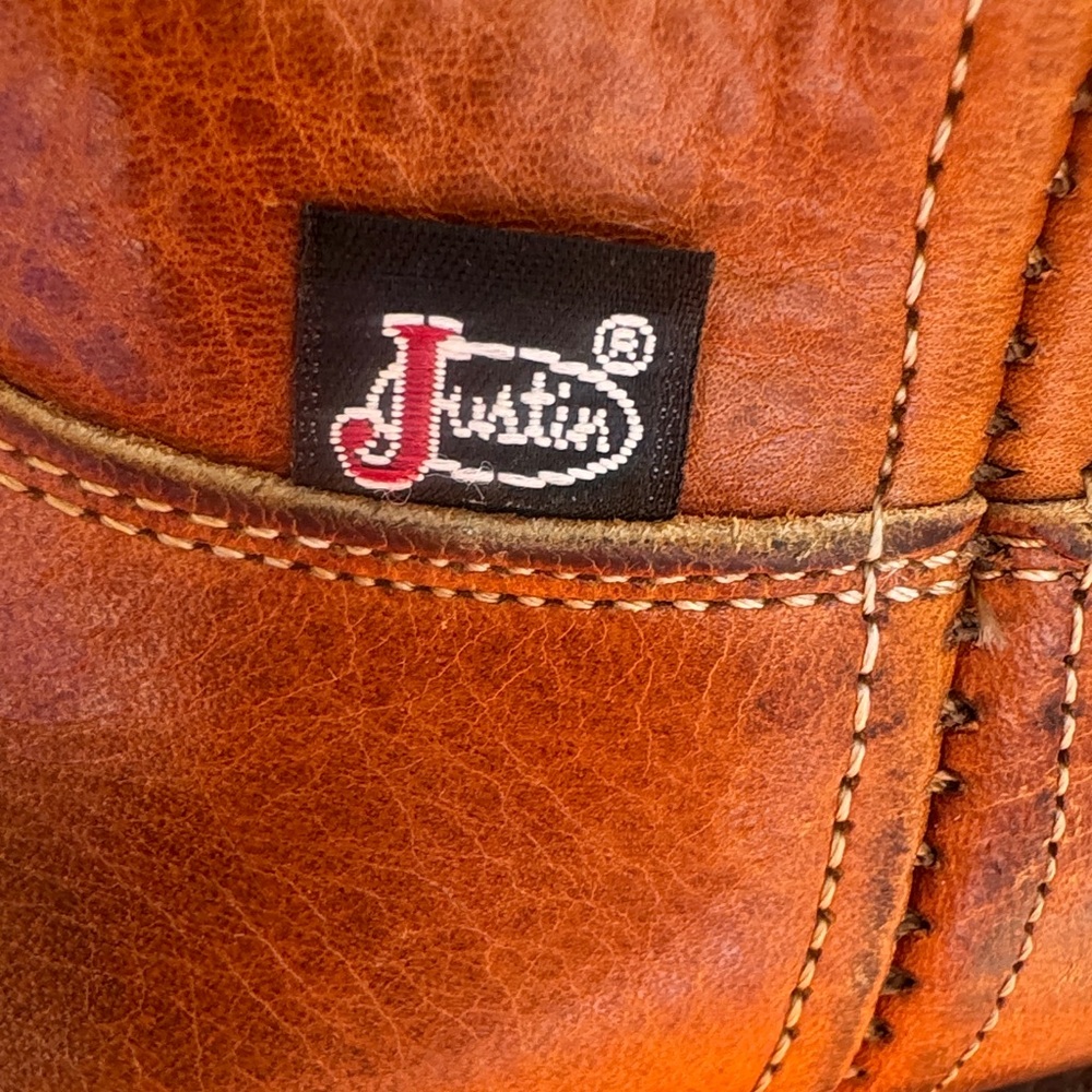 Justin Boots Brown Leather Men's Boot